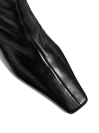 Ona 55MM Leather Ankle Boots