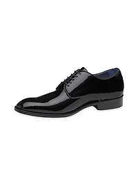 Kinser Patent Leather Lace-Up Shoes