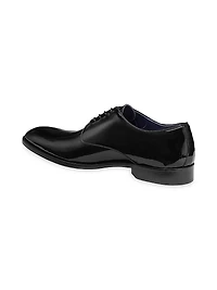 Kinser Patent Leather Lace-Up Shoes