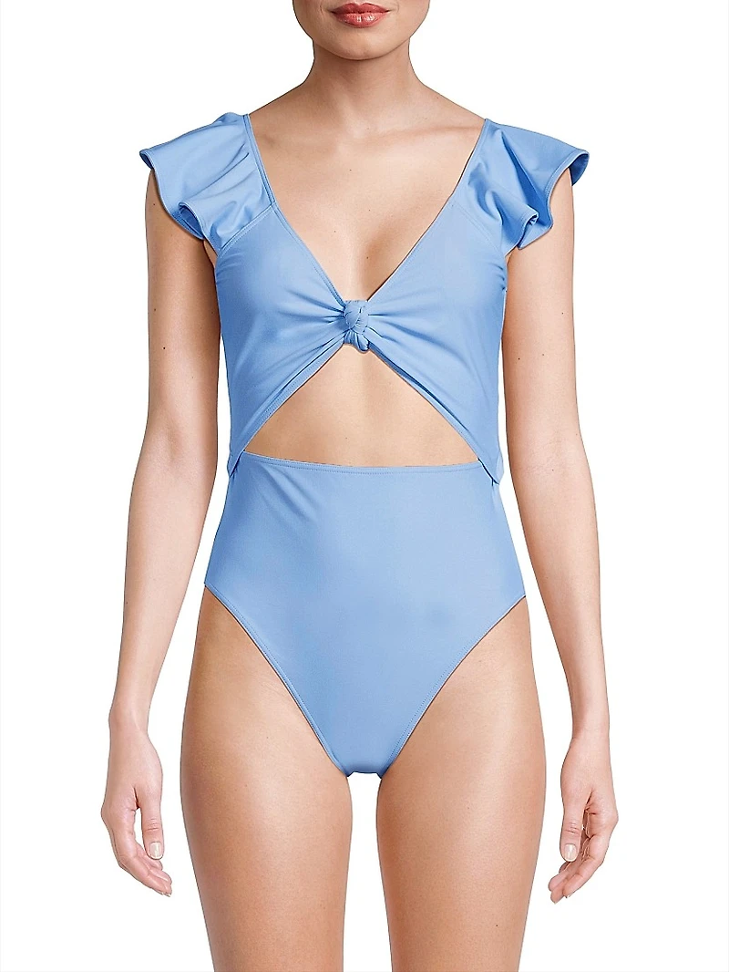 Coraline Tie One-Piece Swimsuit