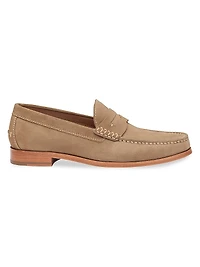 Baldwin Suede Penny Loafers