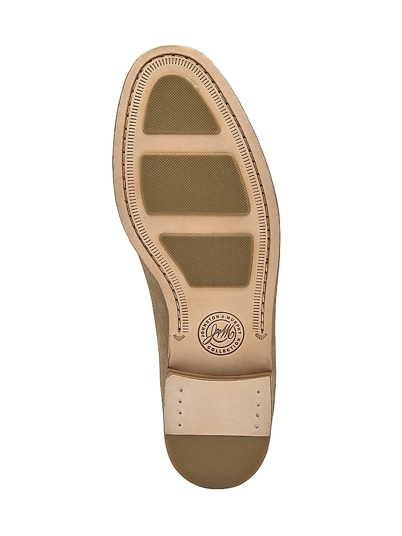 Baldwin Suede Penny Loafers