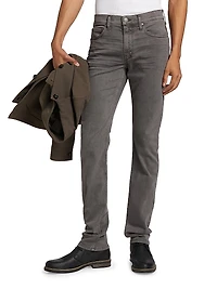Lennox Five-Pocket Slim Straight-Leg Jeans
