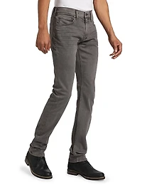 Lennox Five-Pocket Slim Straight-Leg Jeans