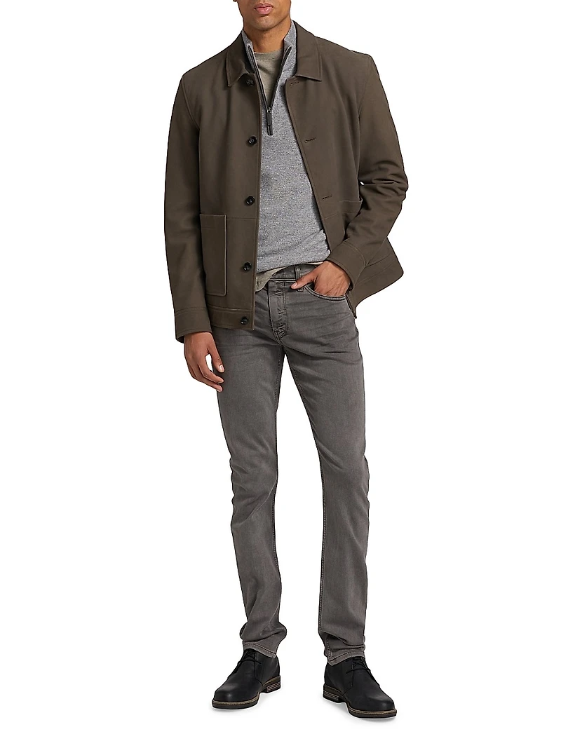 Lennox Five-Pocket Slim Straight-Leg Jeans