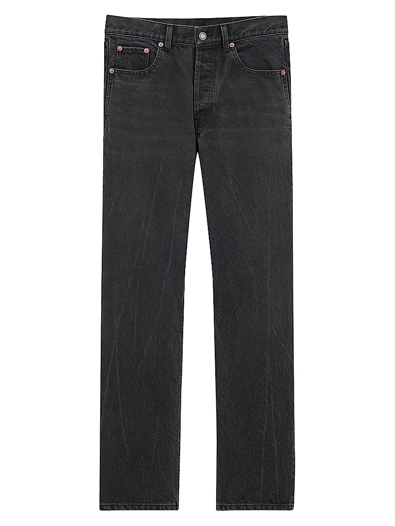 Loose-Fit Jeans Used Denim