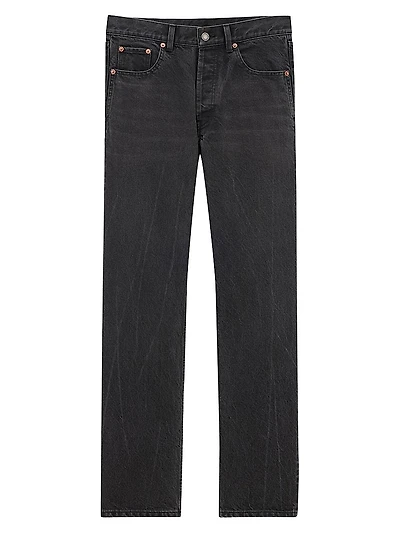Loose-Fit Jeans Used Denim
