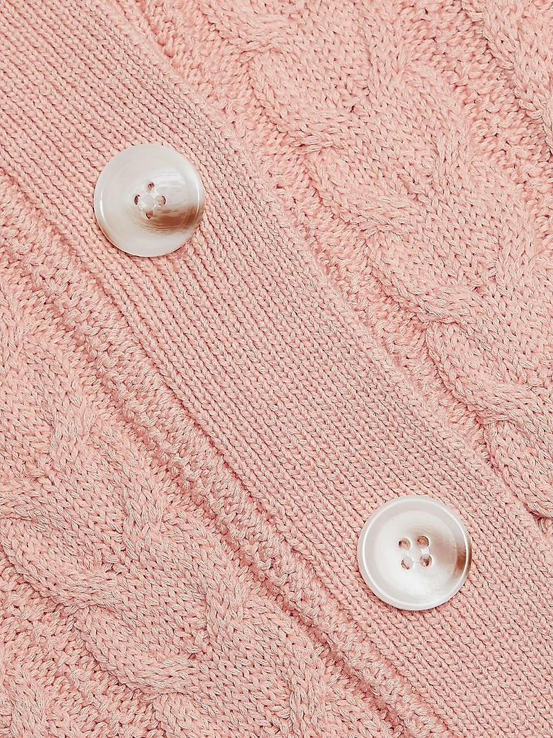 Cosette Cable-Knit Cardigan