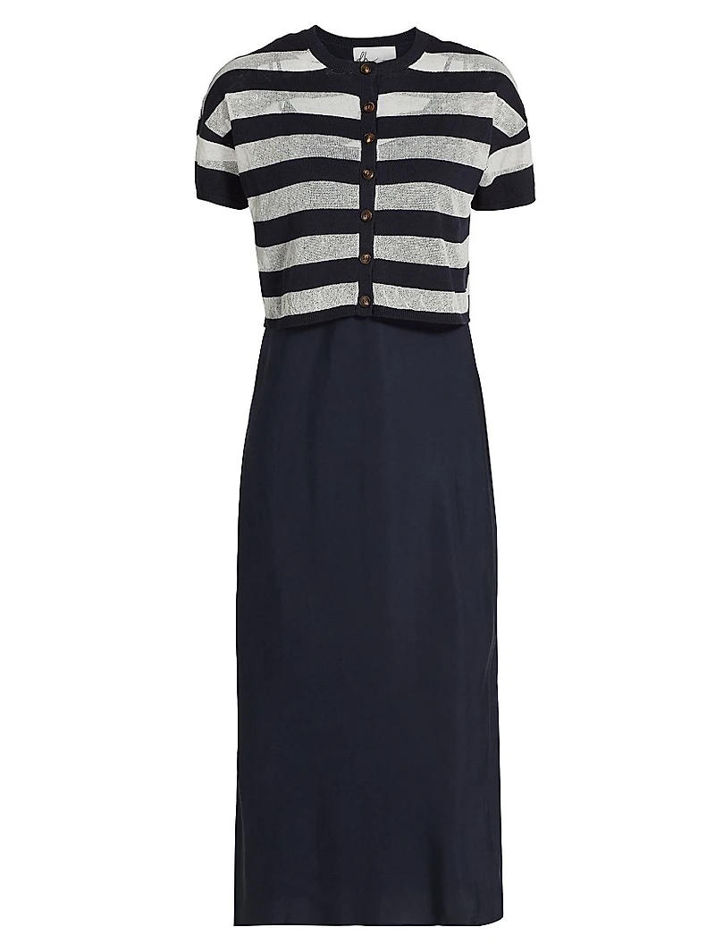 Avi Combo Sweaterdress