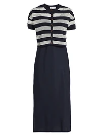 Avi Combo Sweaterdress