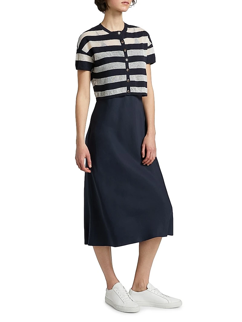 Avi Combo Sweaterdress