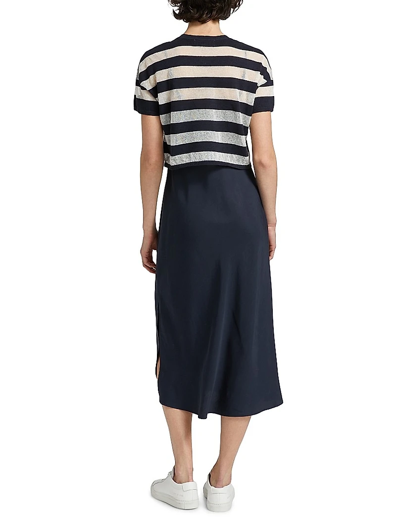 Avi Combo Sweaterdress