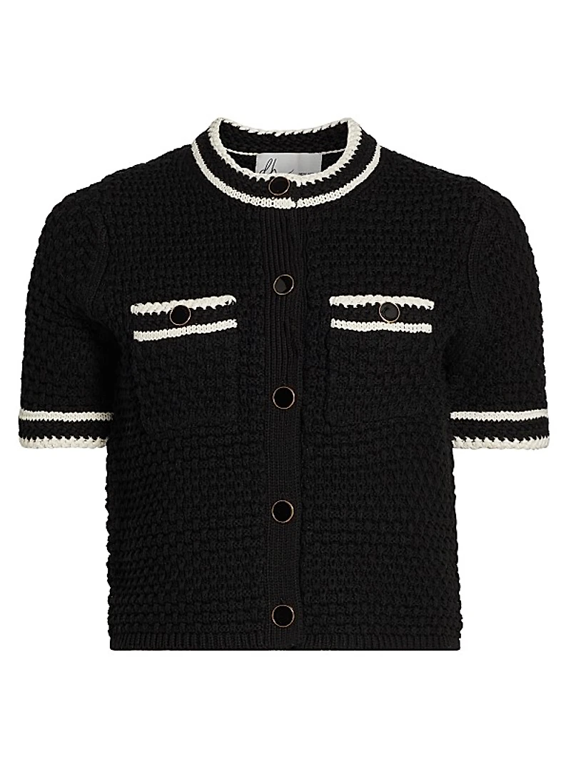 Anya Textured Knit Cardigan
