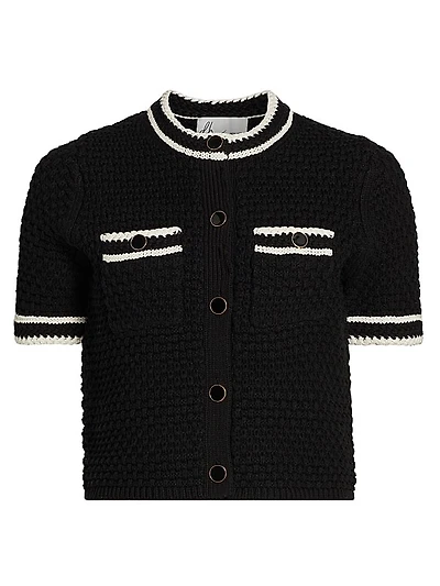 Anya Textured Knit Cardigan