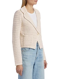 Diane Crochet Blazer
