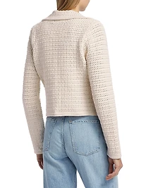 Diane Crochet Blazer