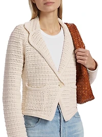 Diane Crochet Blazer
