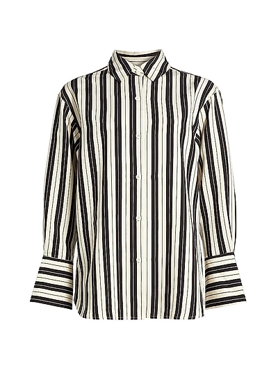 Striped Long-Sleeve Shirt