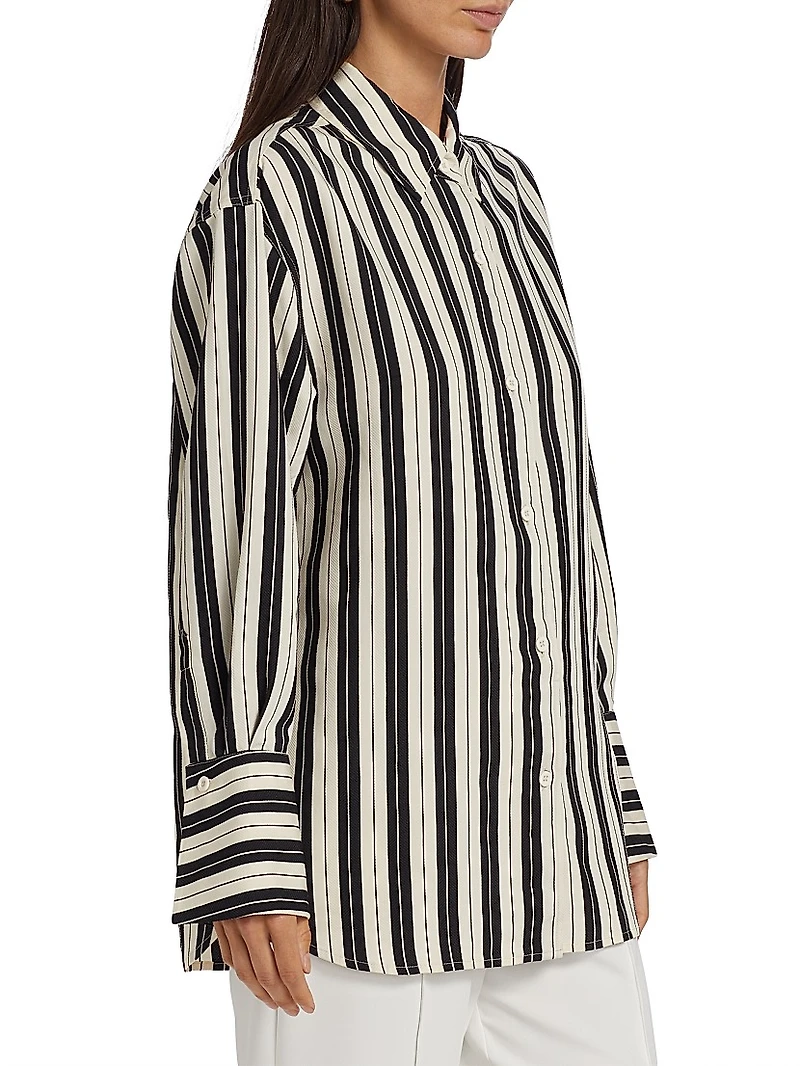 Striped Long-Sleeve Shirt