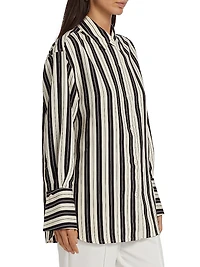 Striped Long-Sleeve Shirt