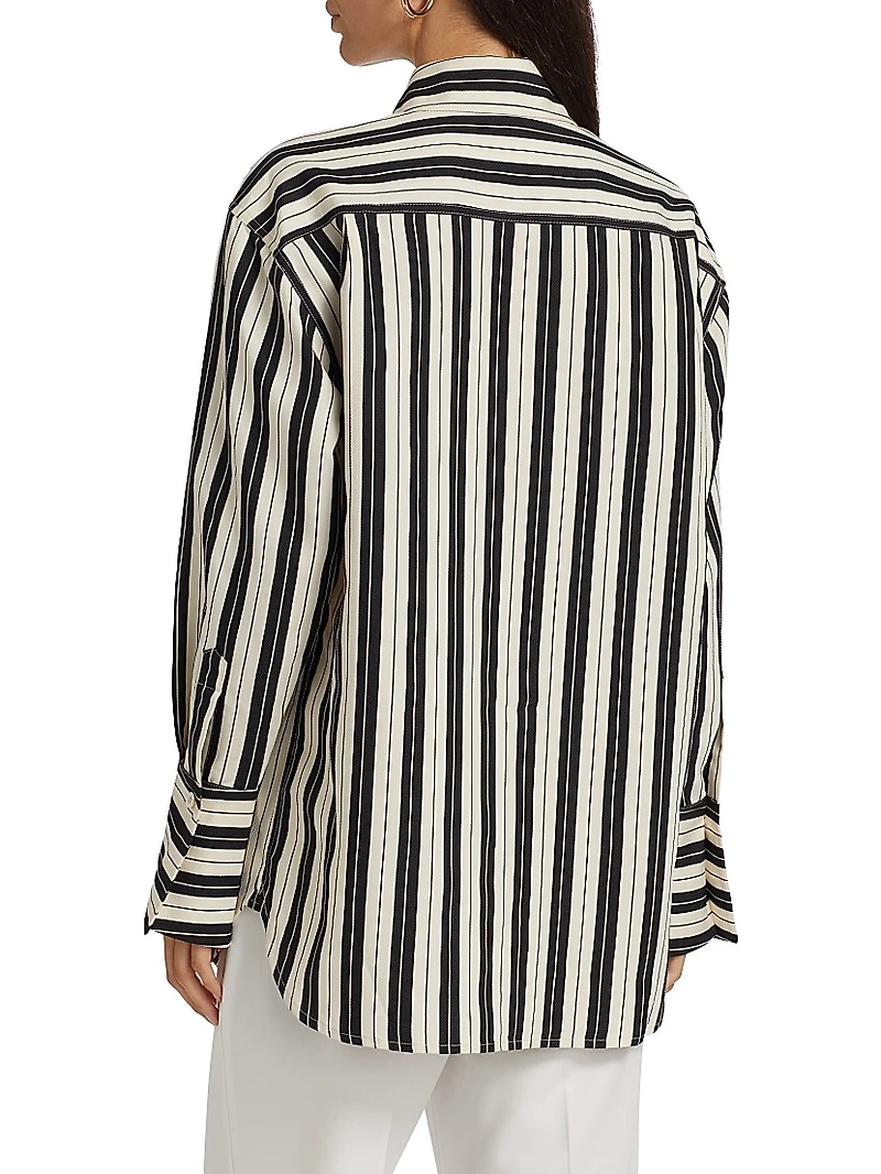 Striped Long-Sleeve Shirt