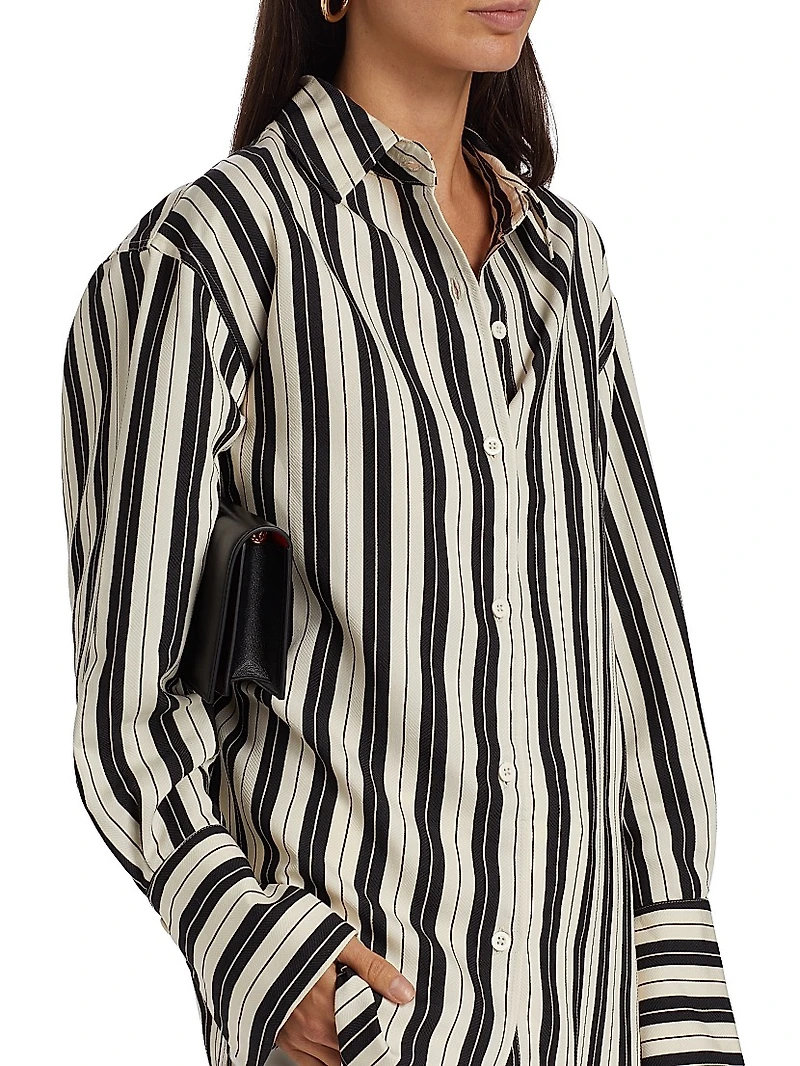 Striped Long-Sleeve Shirt