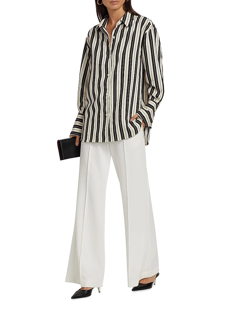 Striped Long-Sleeve Shirt