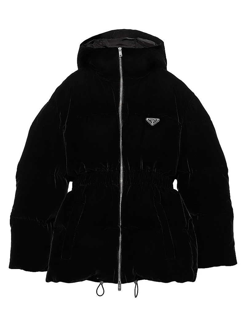 Velvet Down Jacket