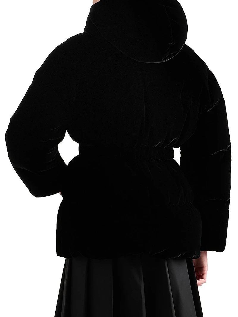 Velvet Down Jacket