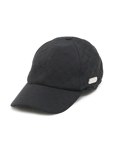 Skull Jacquard Baseball Cap