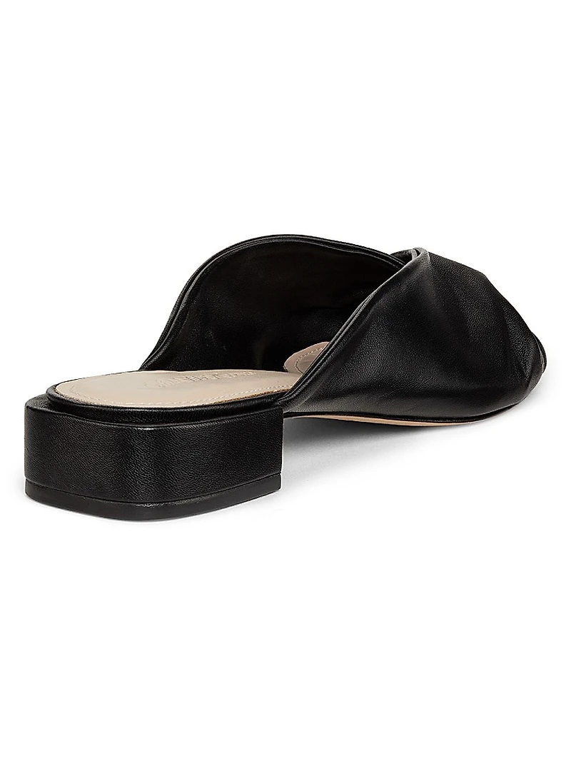 Twisted Leather Sandals