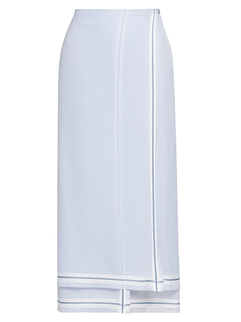 Italian Handkerchief Pencil Skirt