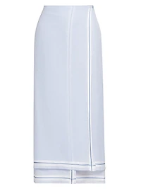 Italian Handkerchief Pencil Skirt