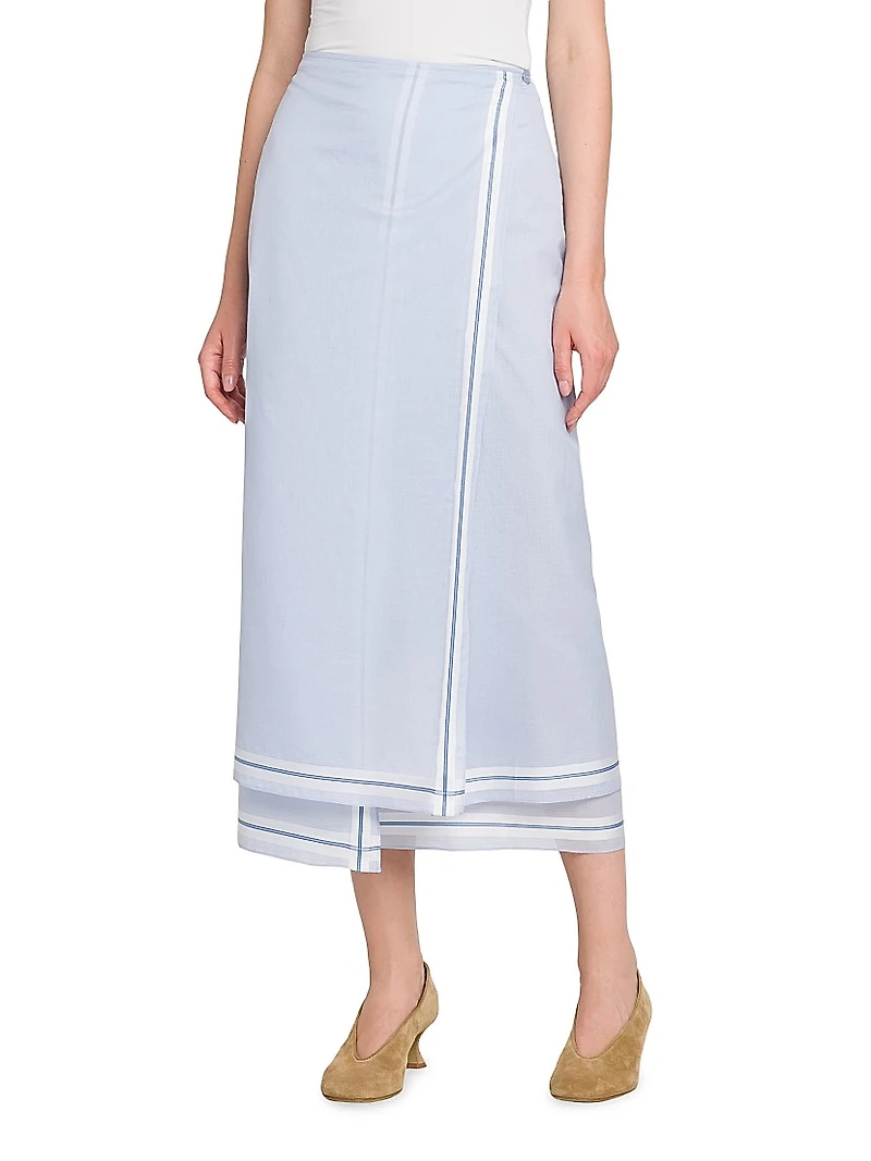 Italian Handkerchief Pencil Skirt