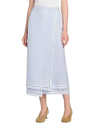 Italian Handkerchief Pencil Skirt