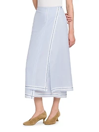 Italian Handkerchief Pencil Skirt