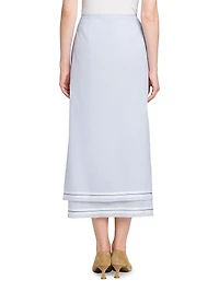 Italian Handkerchief Pencil Skirt