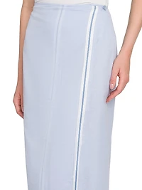 Italian Handkerchief Pencil Skirt