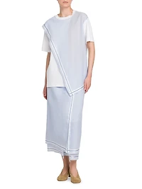 Italian Handkerchief Pencil Skirt