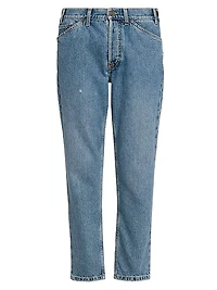 Straight Ankle Mid-Rise Jeans