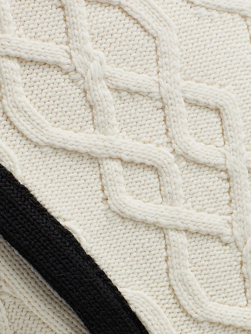 Textured Knit Pencil Skirt