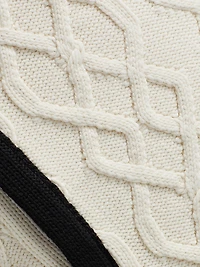 Textured Knit Pencil Skirt