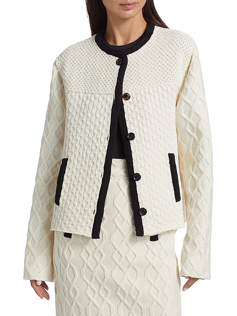 Textured Knit Jacket