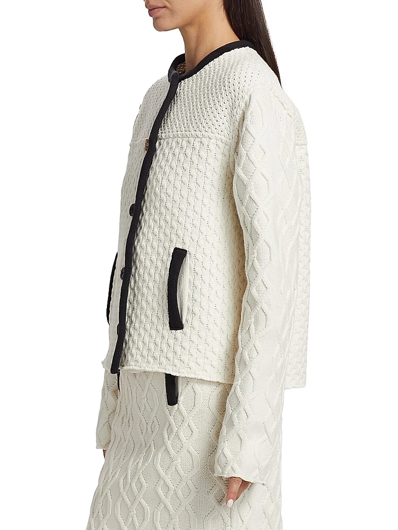 Textured Knit Jacket