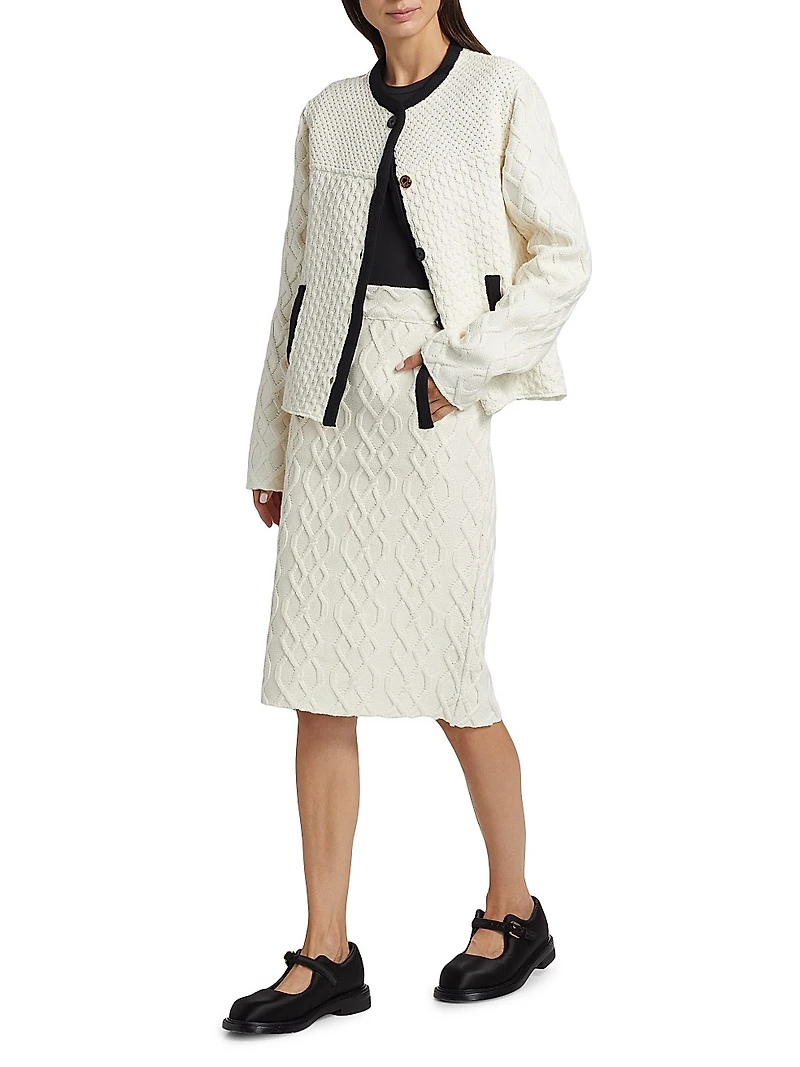 Textured Knit Jacket