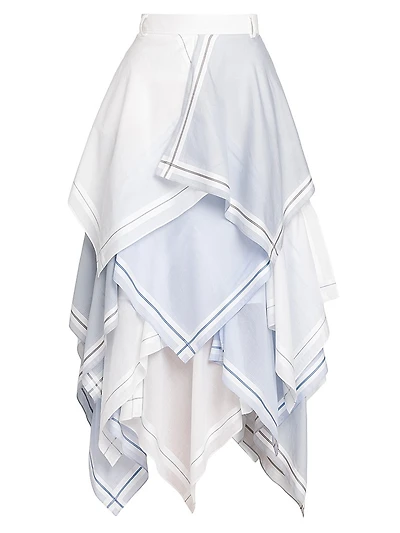 Italian Handkerchief Flounce Skirt