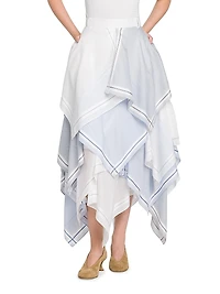 Italian Handkerchief Flounce Skirt