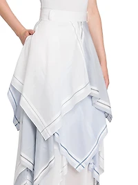 Italian Handkerchief Flounce Skirt