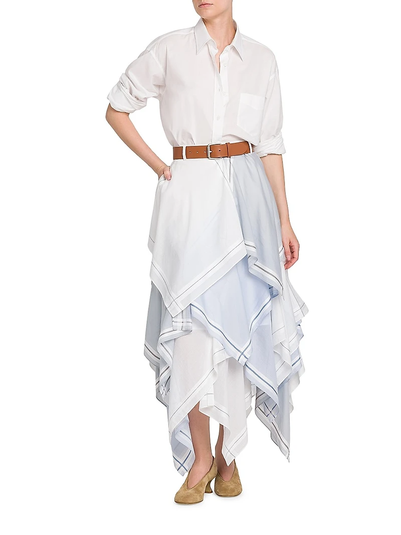 Italian Handkerchief Flounce Skirt