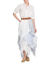 Italian Handkerchief Flounce Skirt